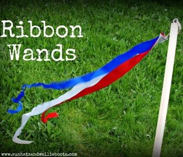 Ribbon wands