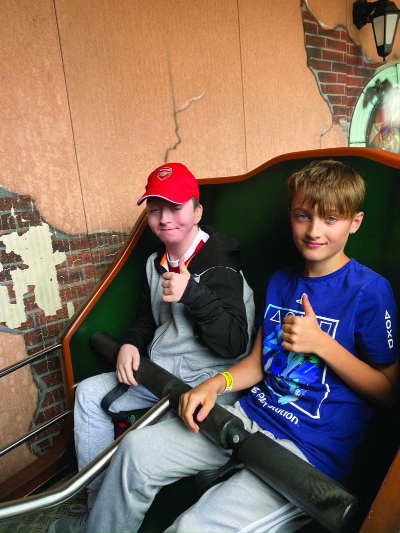 Ellis on a rollercoaster