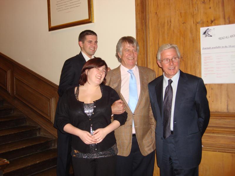 Jade at a charity event with Alfie