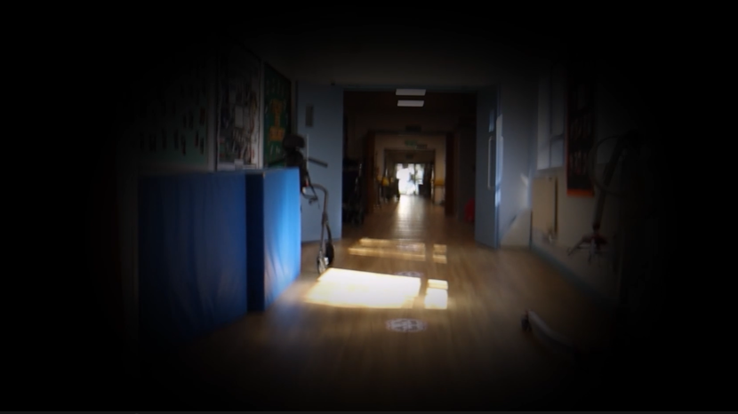 A visual example of tunnel vision