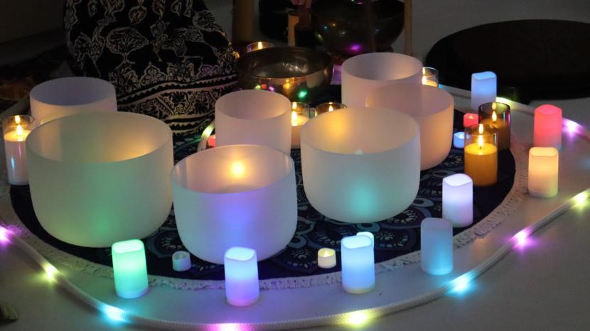 Sound bath and sensory lights